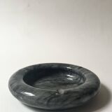 Cendrier marbre gris veiné, Italie 1970