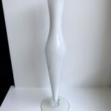 Serrated opaline vase 30/40s