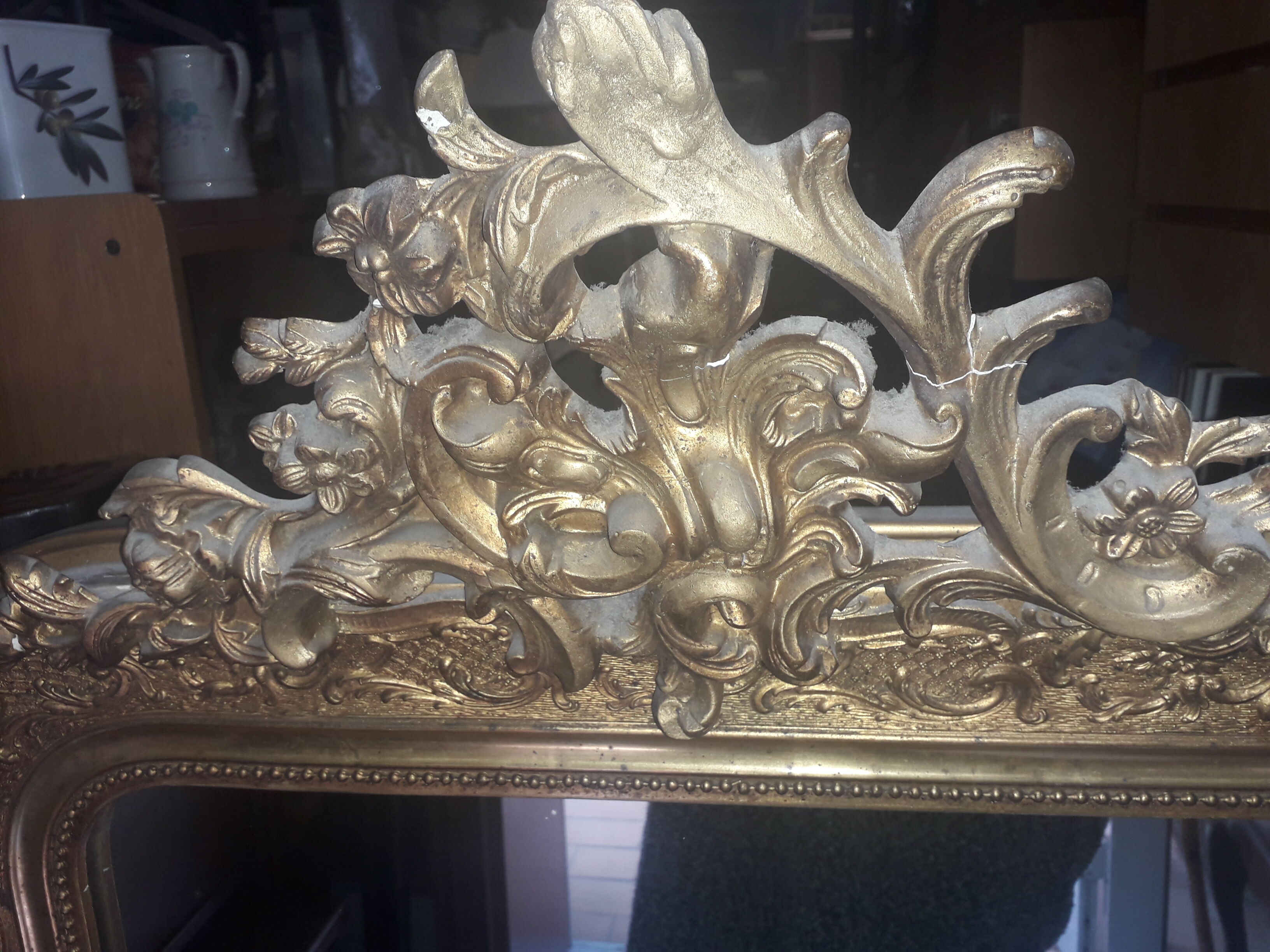 Napoleon III mirror - 120x75cm