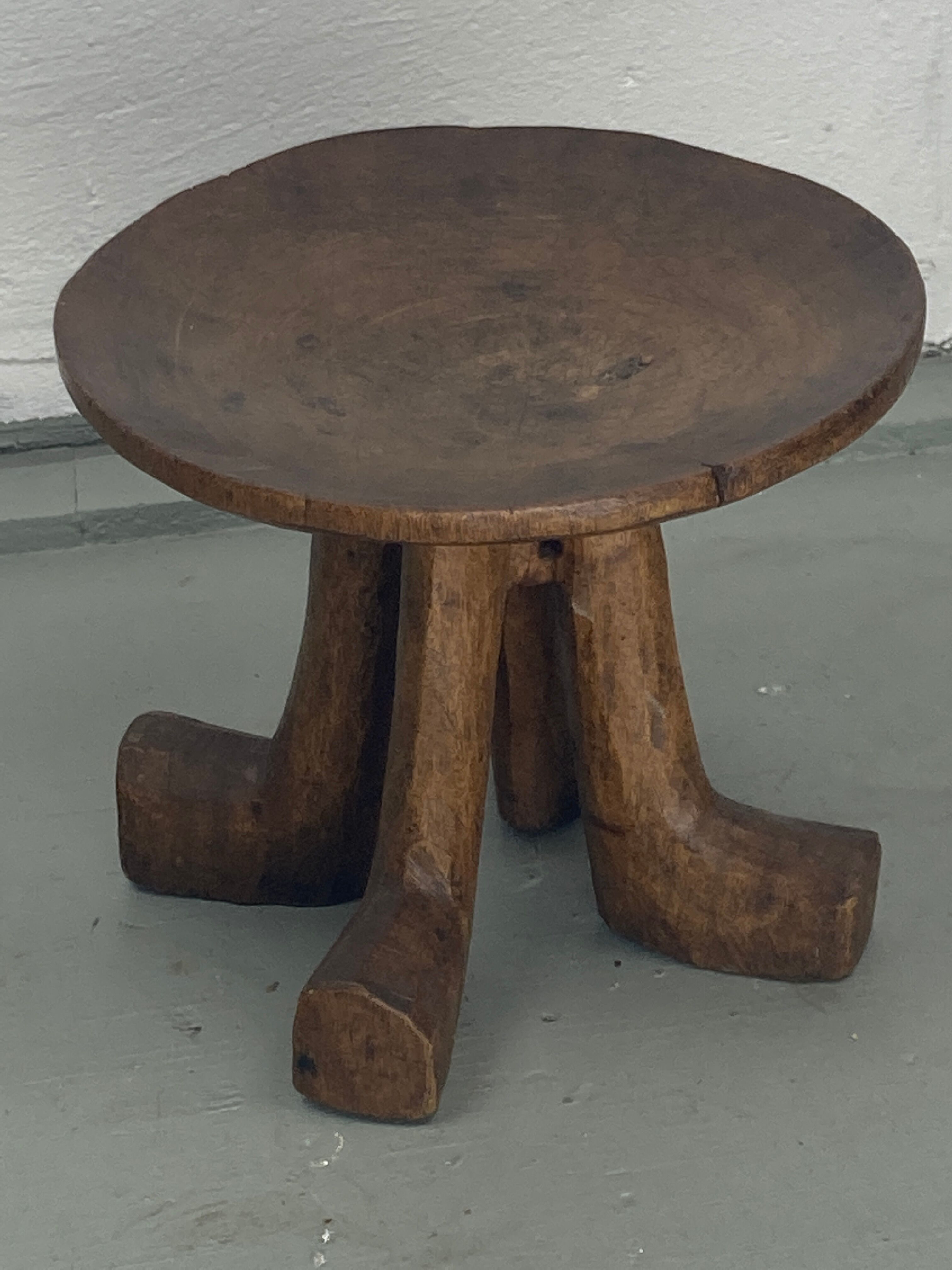 Tabouret bas africain Jima, Ethiopie