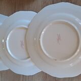Set of 3 plates with Saint Clément rooster decoration