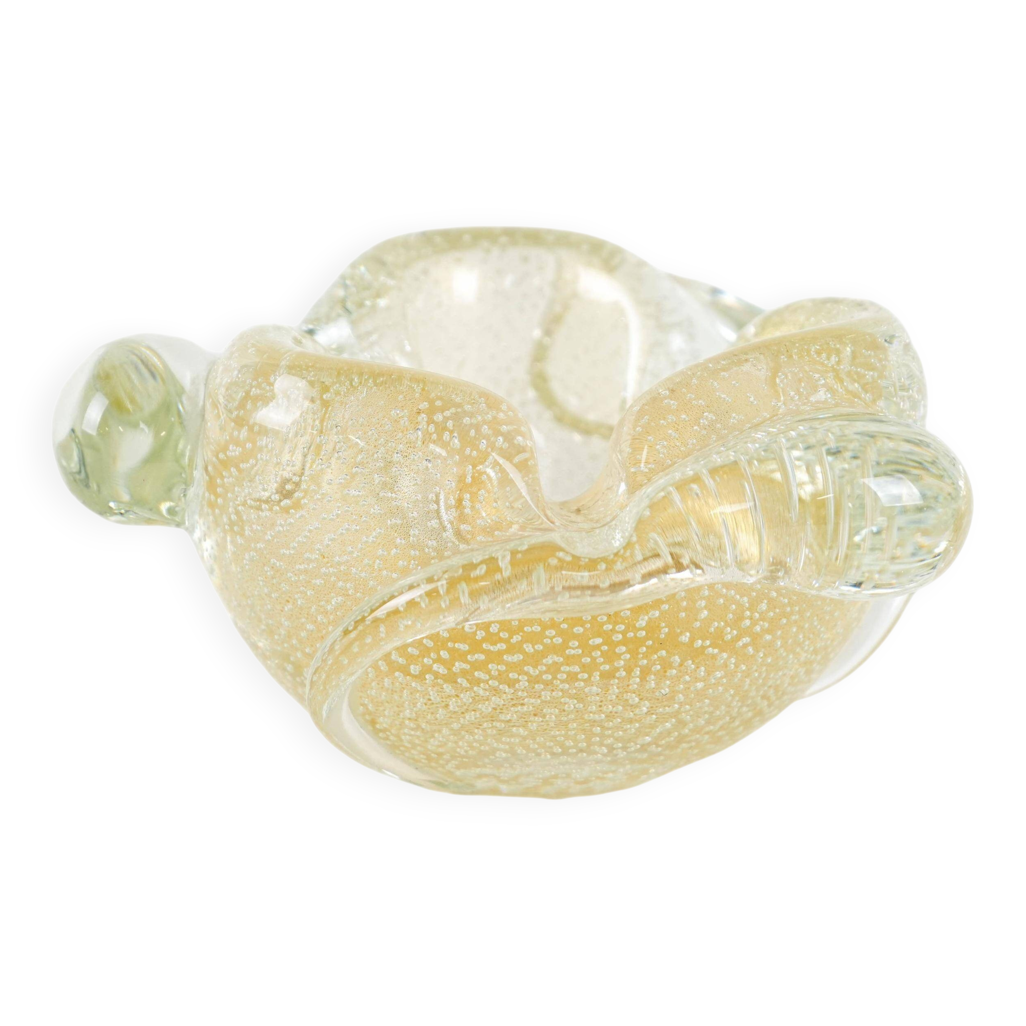 Ashtray, Murano glass, 1960s, made in Italy