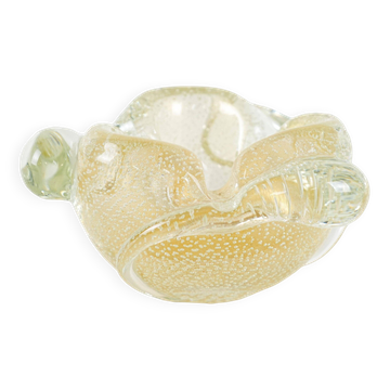 Cendrier, verre de Murano, années 1960, fabriqué en Italie