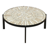 Ceramic coffee table by Lutgart De Meyer 1950s