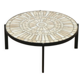 Table basse en céramique de Lutgart De Meyer, années 1950