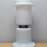 Very tall mid century Karel Volf designed floor lamp - White
