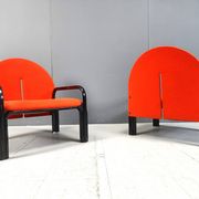 Pair of Gae Aulenti '54 L' Armchairs for Knoll International, 1970s