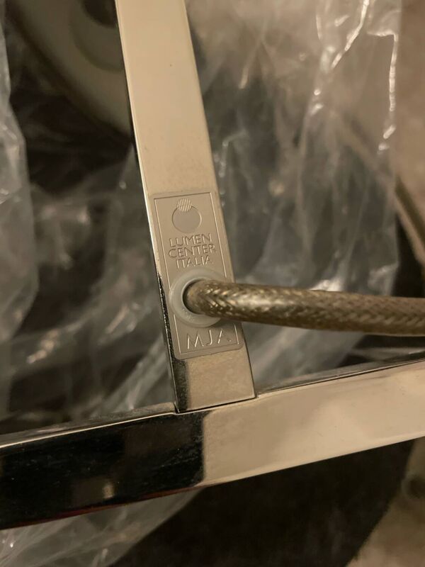 Lampe Lumen italia MJA Jacques Adnet