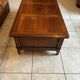 Solid wood coffee table – 1990s – with drawers