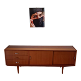Modernist long sideboard of the 1970s.