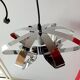 Suspension space age flower 70s