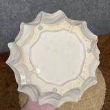 Art Deco cracked earthenware shell vase circa 1930