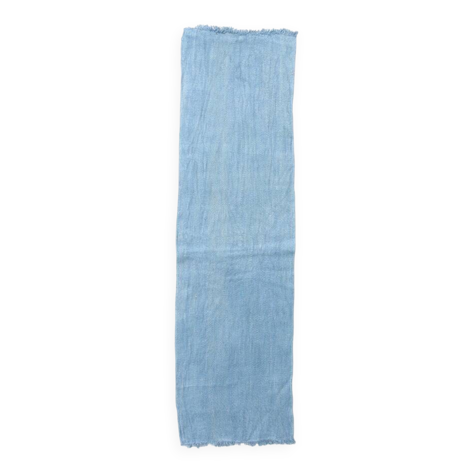 Light Blue Green Vintage Runner Rug, 57x203Cm