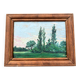 Tableau ancien paysage arboré – Gaëtan Dumas