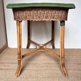 Rattan table