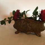 Old cast iron planter