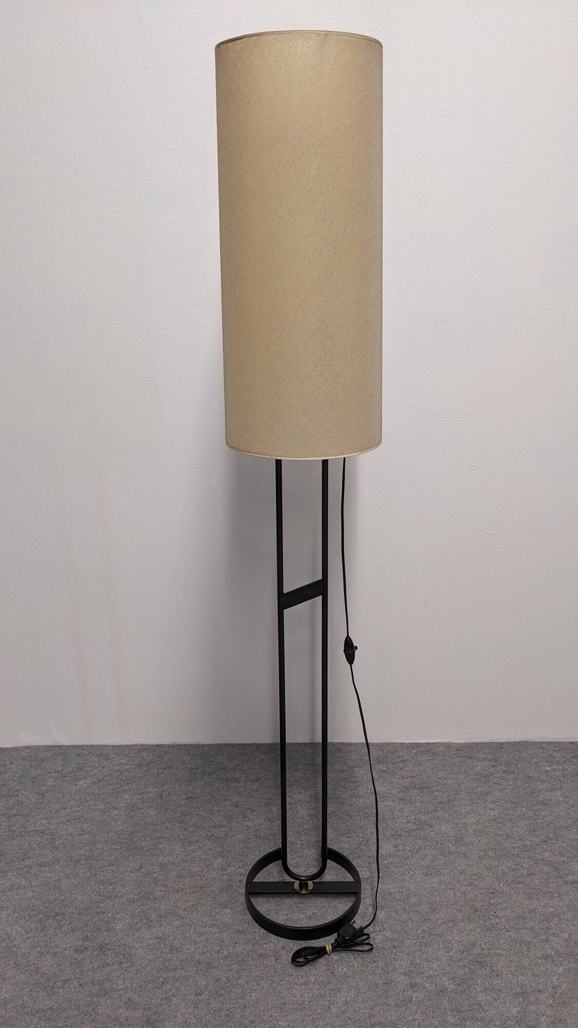 Modernist Totem Floor Lamp Maison Arlus, France circa 1950