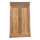 Armoire penderie ancienne en chêne massif brut