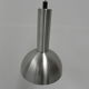 Vintage hanging lamp with aluminum shade