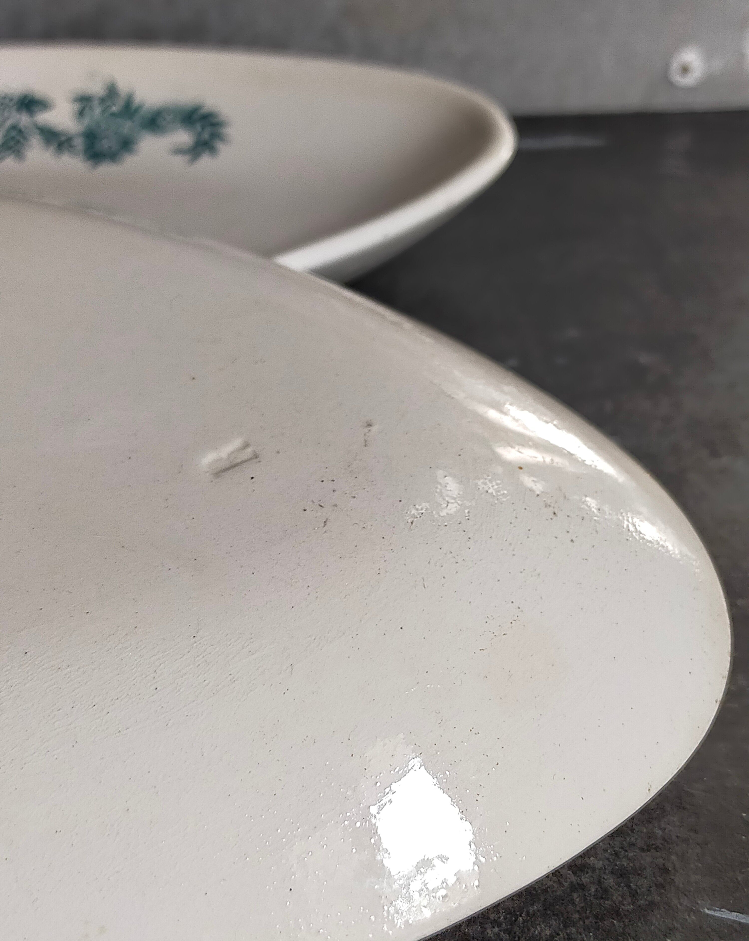 Duo of iron earth raviers of Longchamp service Lutetia late nineteenth