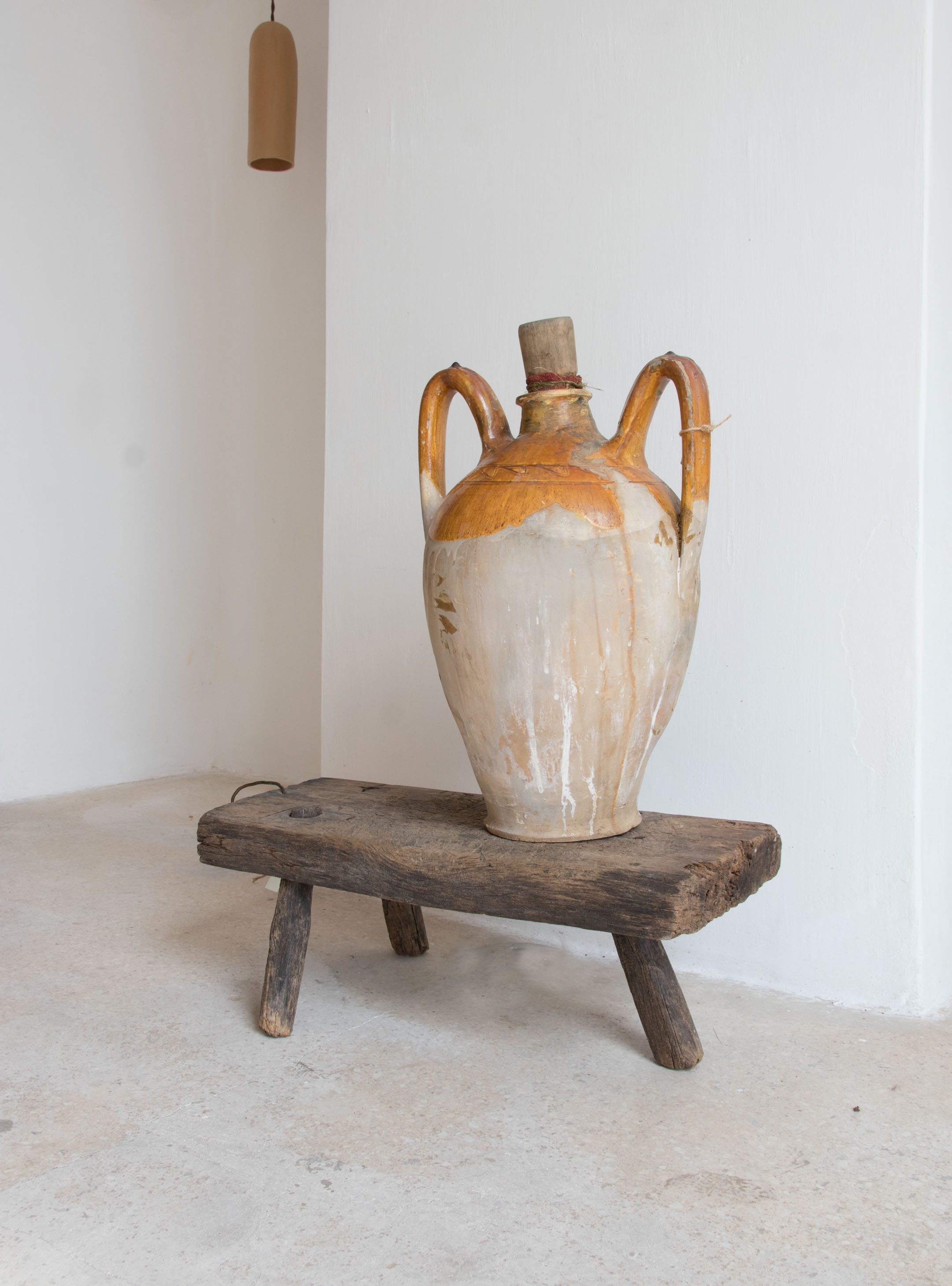Antique Italian Amphora Vase XIX Century