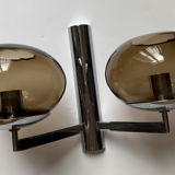 Smoked glass sconce from Sciolari