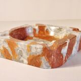 Marble ashtray 15 x 15 cm