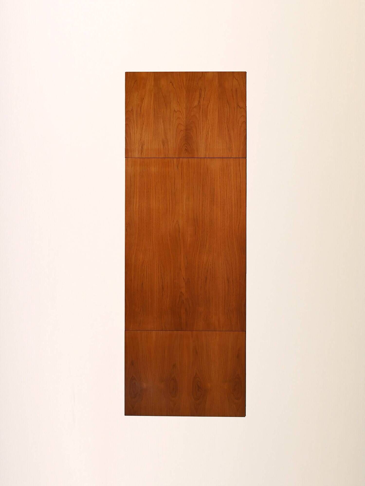 Vintage teak table by ISA Bergamo with drop-leaf extensions