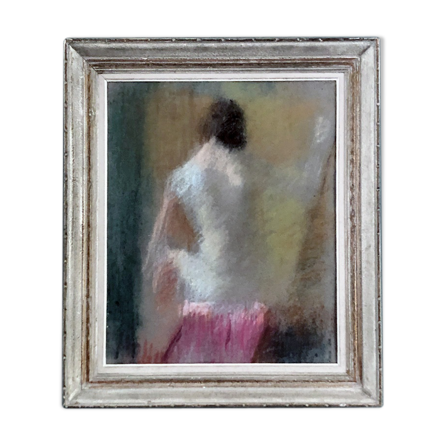 Pastel sur papier épais