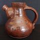 Vintage Chevrette jug in 20th century ceramic stoneware