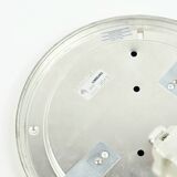 Plafonnier en verre ambré à bulles, style Mid-Century, par H. Tynell pour Limburg, années 1970