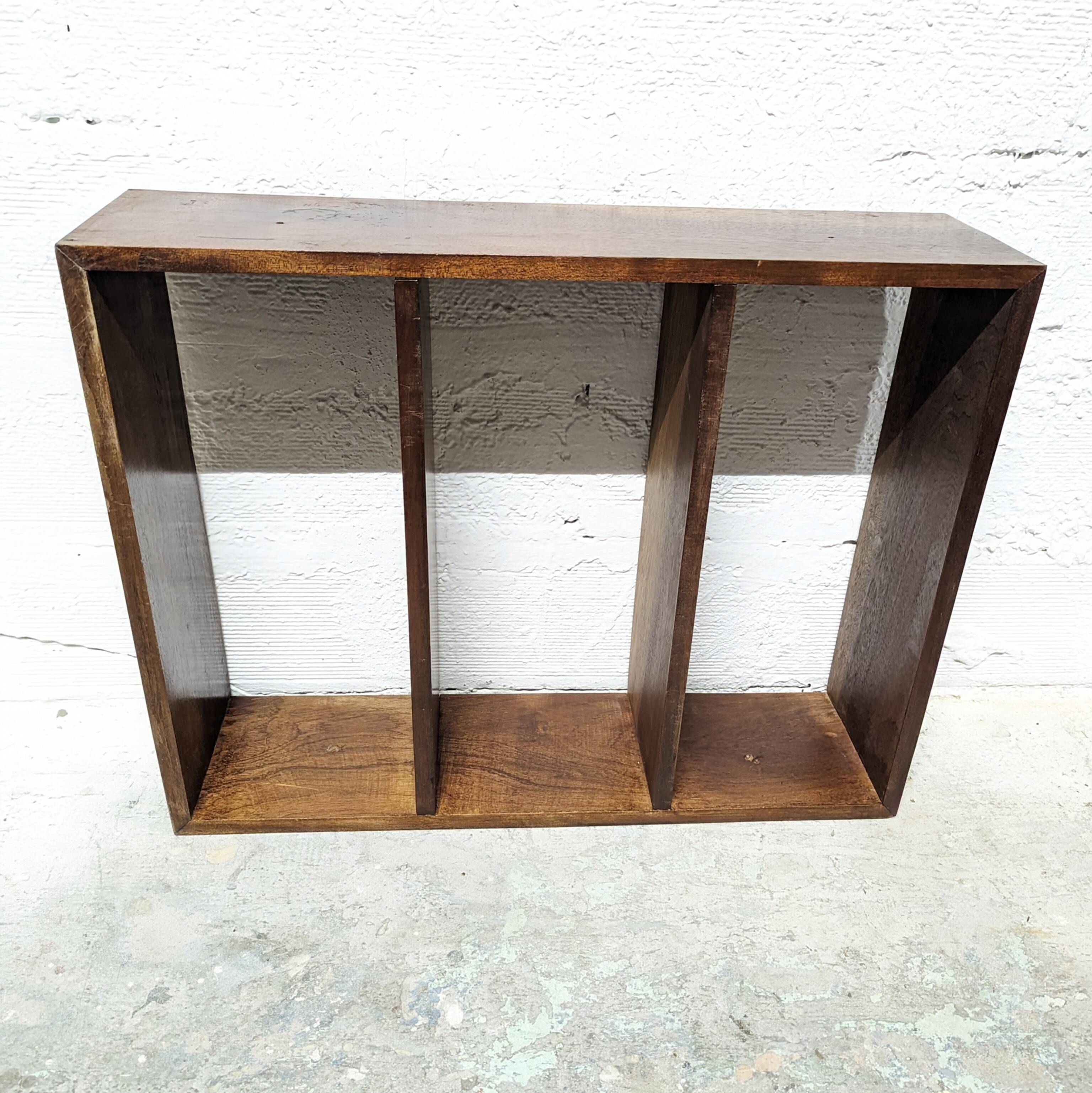 Vintage wooden shelf