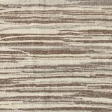 8x10 Striped Pattern Brown & Beige Vintage Kilim Rug, 232x291Cm