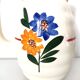 Pitcher Sarreguemines décor Selestat