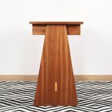 Elegant small teak desk, with drawer, 1960s.