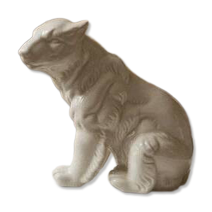 Statuette Ours en céramique
