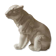Cracked ceramic bear statuette – Art Deco style - 24x20cm