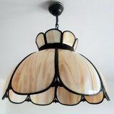 Tiffany suspension art deco glass paste