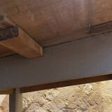 Olive green folding table