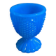 Antique blue opaline egg cup