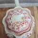 English teapot Wileman Foley Shelley RN148962 Dolly Varden red decoration