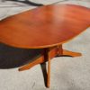 Gateleg teak table