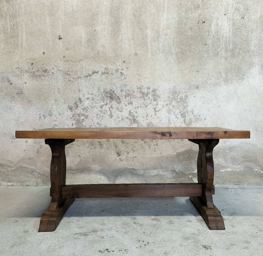 Solid wood coffee table