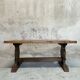 Solid wood coffee table