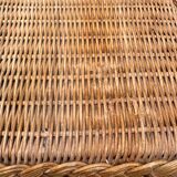 Vintage wicker plant stand