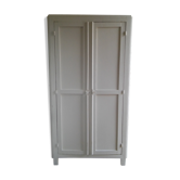 Armoire parisienne crème vintage