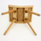 Mid-Century Wooden Stool or Footstool/Uluv, 1960s, Czechoslovakia Status, Submit