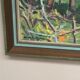 Huile su panneau suédoise – « Forêt » par Bertil Lundgren (1900–1979)