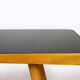 Coffee Table with Black Glass Top by Jiří Jiroutek for Cesky Nabytek, 1960s