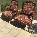 Pair of 19th century armchairs